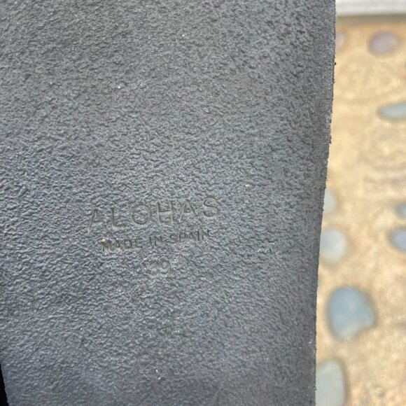 Alohas Decade leather sandals - Picture 7 of 7